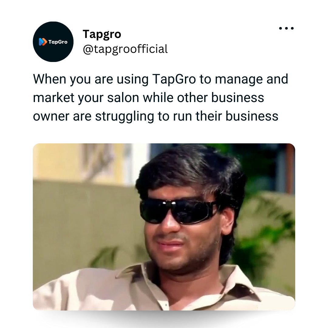 Elevate your salon's game with Tapgro!
#tapgro #salonsoftware #salonmanagement Travis Head #Thalapathy69 #QueenOfTearsEp8 Vizag Sunita Kejriwal Chennai Super Kings Tripathi