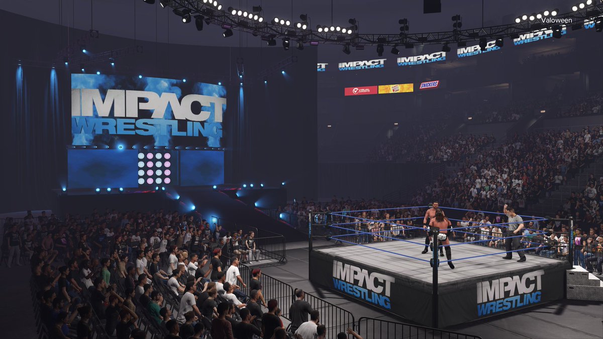TNA Impact Wrestling '13 arena and show now available.

Hashtags: ImpactWrestling, TNA, Valoween

#WWE2K24
