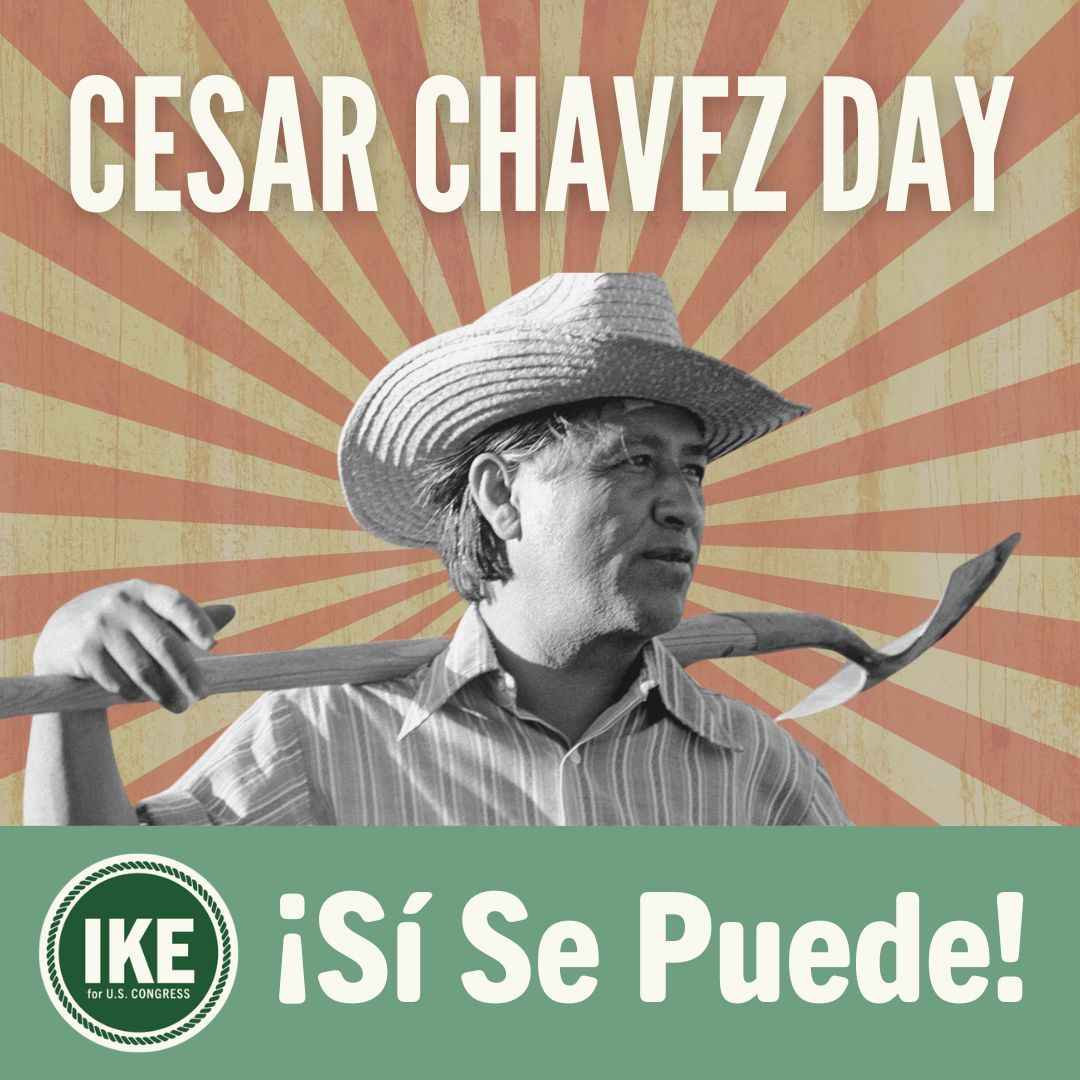 Today, we honor the legacy of Cesar Chavez – a true champion of justice and equality. His tireless advocacy for farmworkers' rights inspires us all. Let's stay committed to carrying forward his spirit of empowerment and social change for all workers. #CesarChavezDay