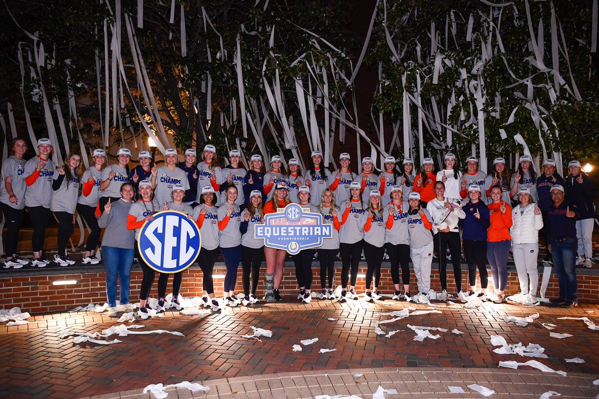 No better place to celebrate 🧻🌳 #WarEagle | #EarnIt