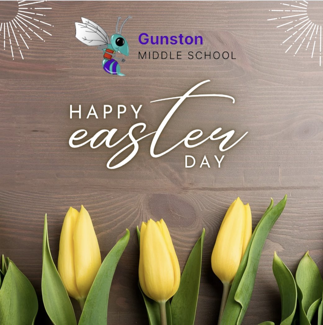 APSGunston's tweet photo. Happy Easter Sunday! As we commemorate this holiest day in the Christian Religion, we extend warm wishes to our families and staff who are celebrating! 🐣🌟 #Easter #GunstonMS https://t.co/ZWt0749Ov9