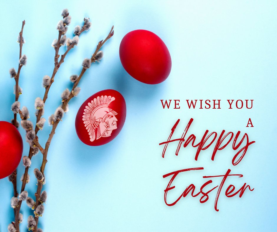 Happy Easter! 
We Hope everyone has an amazing Easter Sunday

@CoachAndySims 

#Trojanmade⚔️
#HeHasRisen