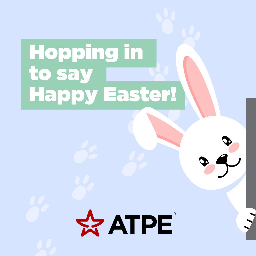 ATPE wishes the #txed community a happy Easter! We hope everyone has a beautiful spring day with family and friends!