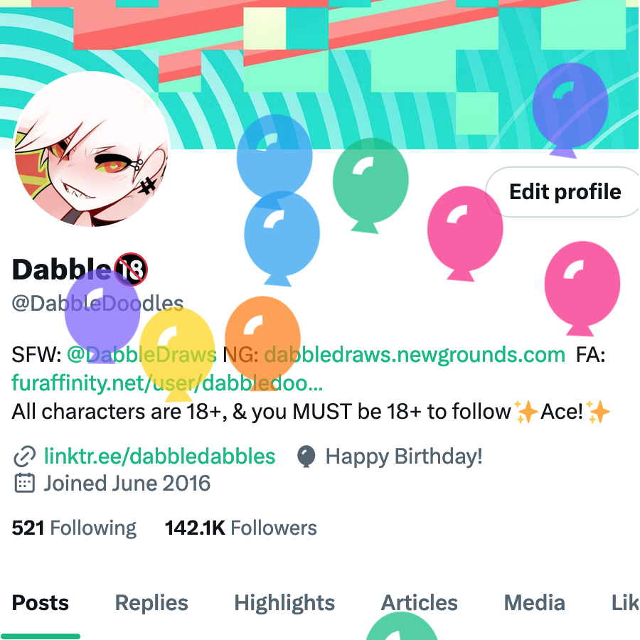 Dabble🔞 tweet media