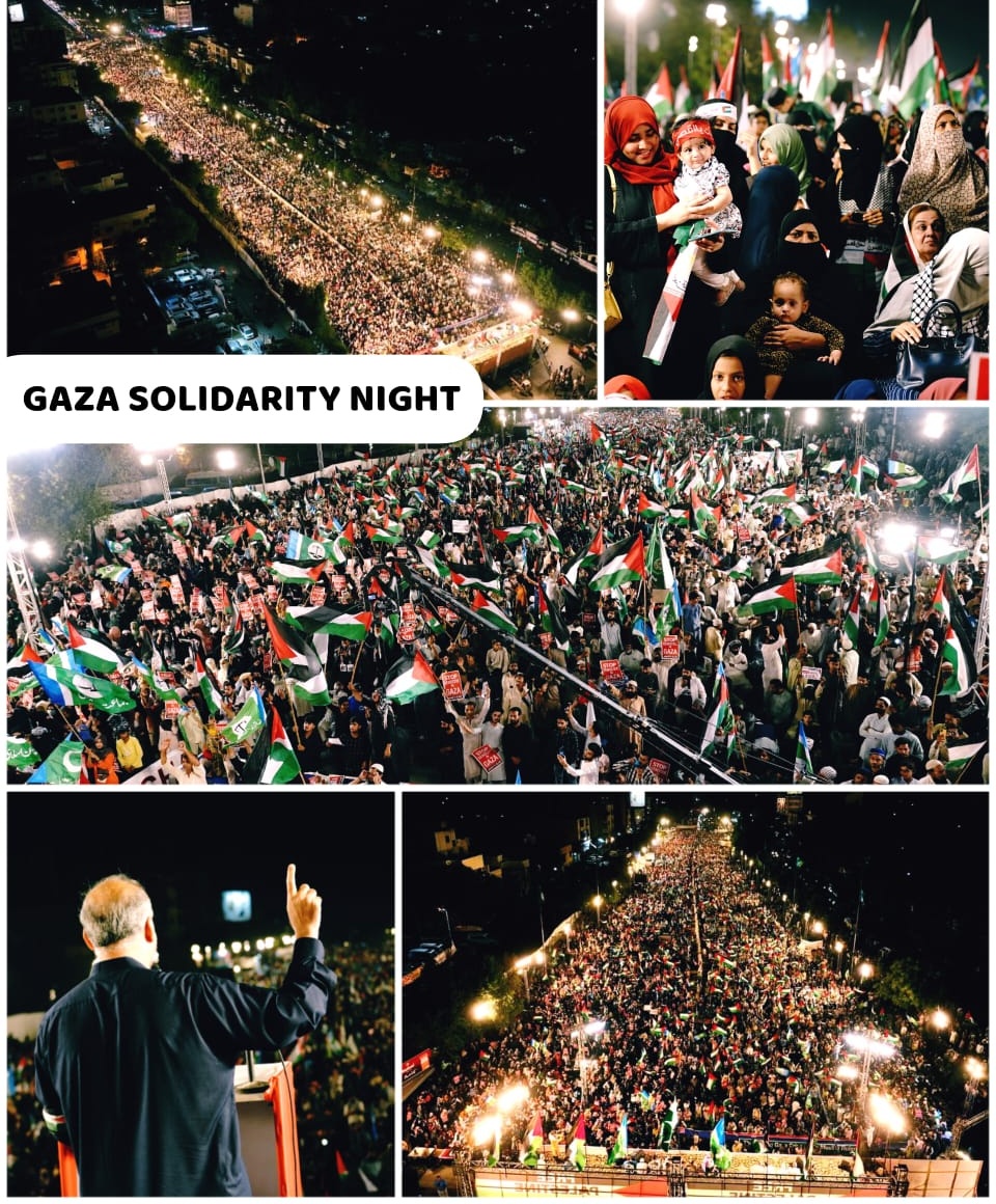 Karachi Stand With Palestine 🇵🇸
#Gaza_Solidarity_Night
