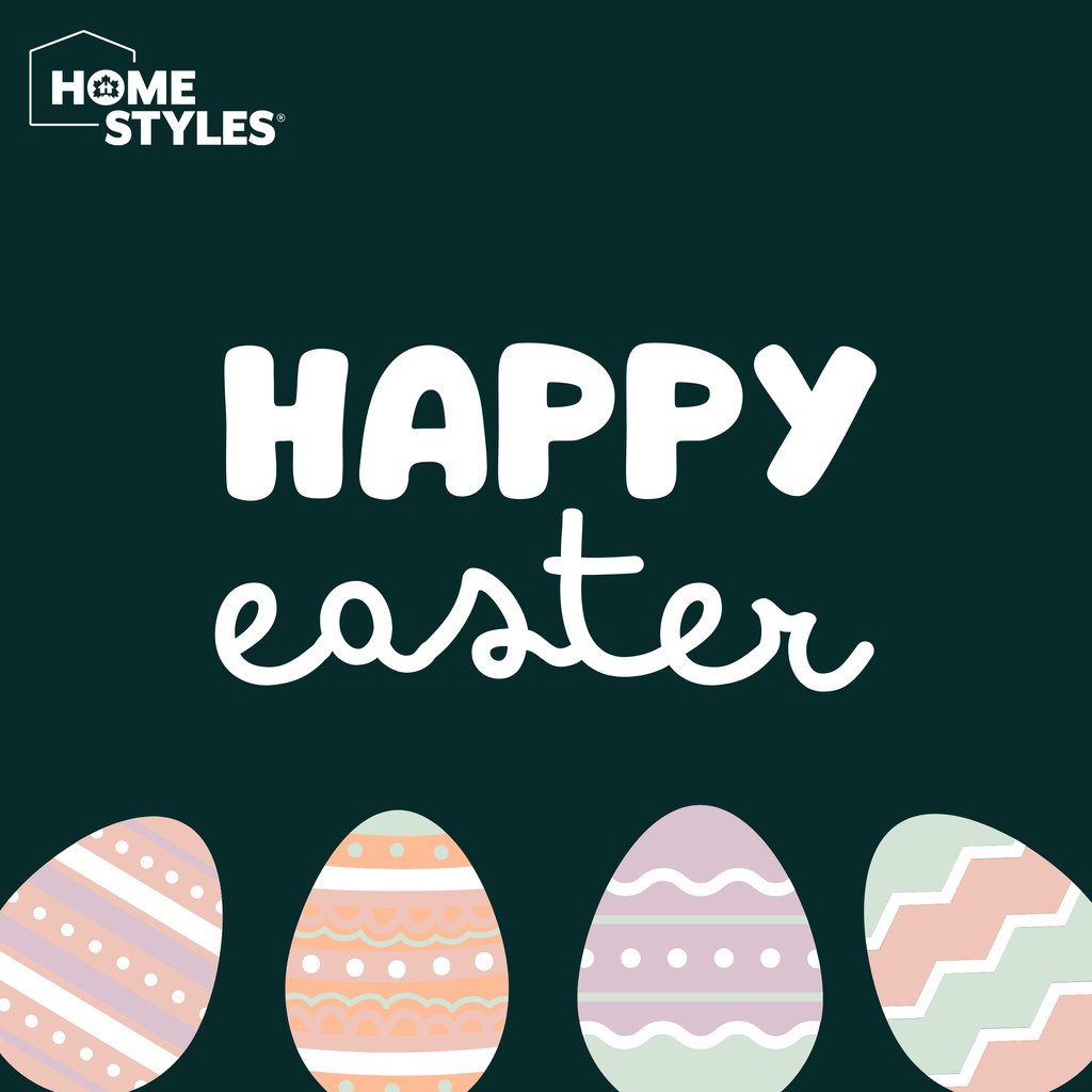 Happy Easter from the HomeStyles team!💙

#HappyEaster #Easter #Celebration #HomeStyles2024 #Home