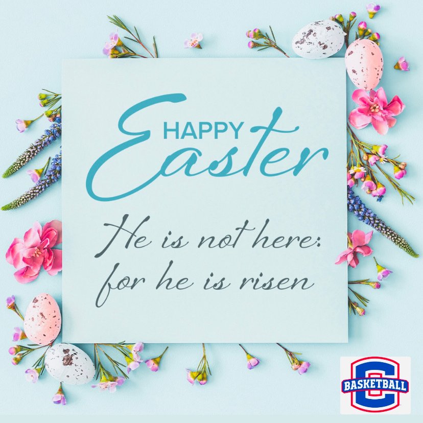 HE IS RISEN🙏 HAPPY EASTER FROM OUR🏀FAMILY TO YOURS‼️