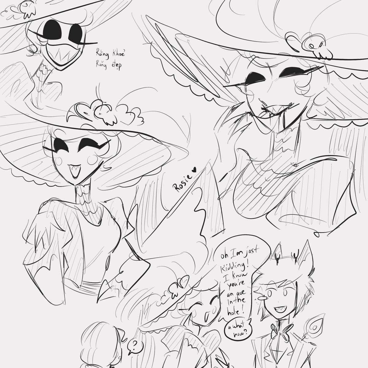 i love her sm
#rosiehazbinhotel