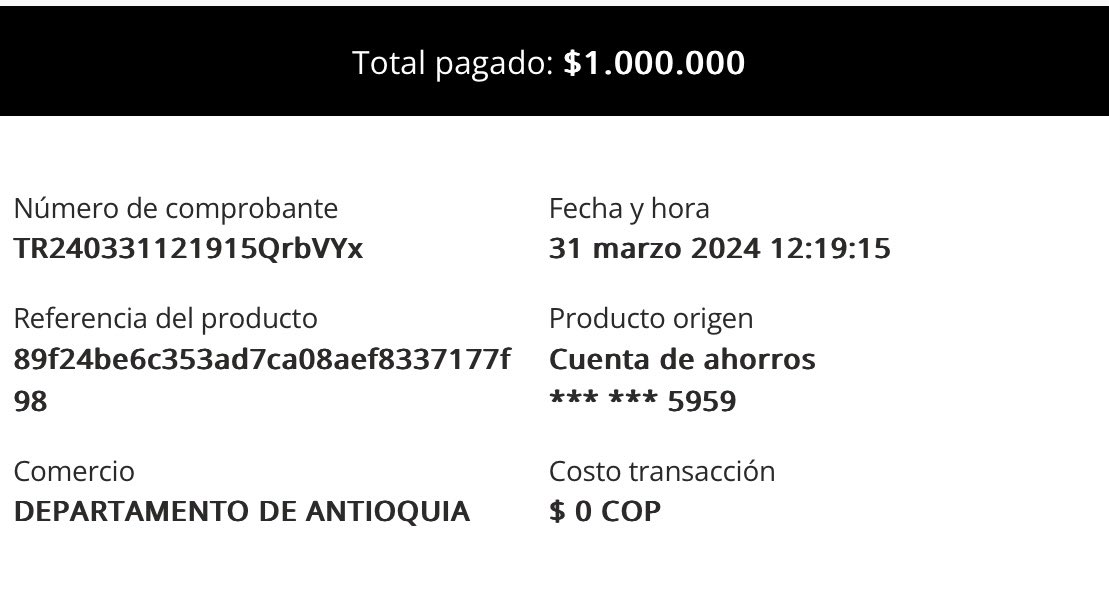 felipevelezroa's tweet photo. Porque el gobierno se debe a los ciudadanos. Se debe al progreso para generar oportunidades y equidad. Por iniciativas cómo esta, que aunque haya dificultades inspira a los ciudadanos. Porque nos muestra quien está del lado correcto de la historia. Con emoción y con mucha confianza este es el aporte para la vaca por Antioquia. Gracias por esto @AndresJRendonC y buena suerte!