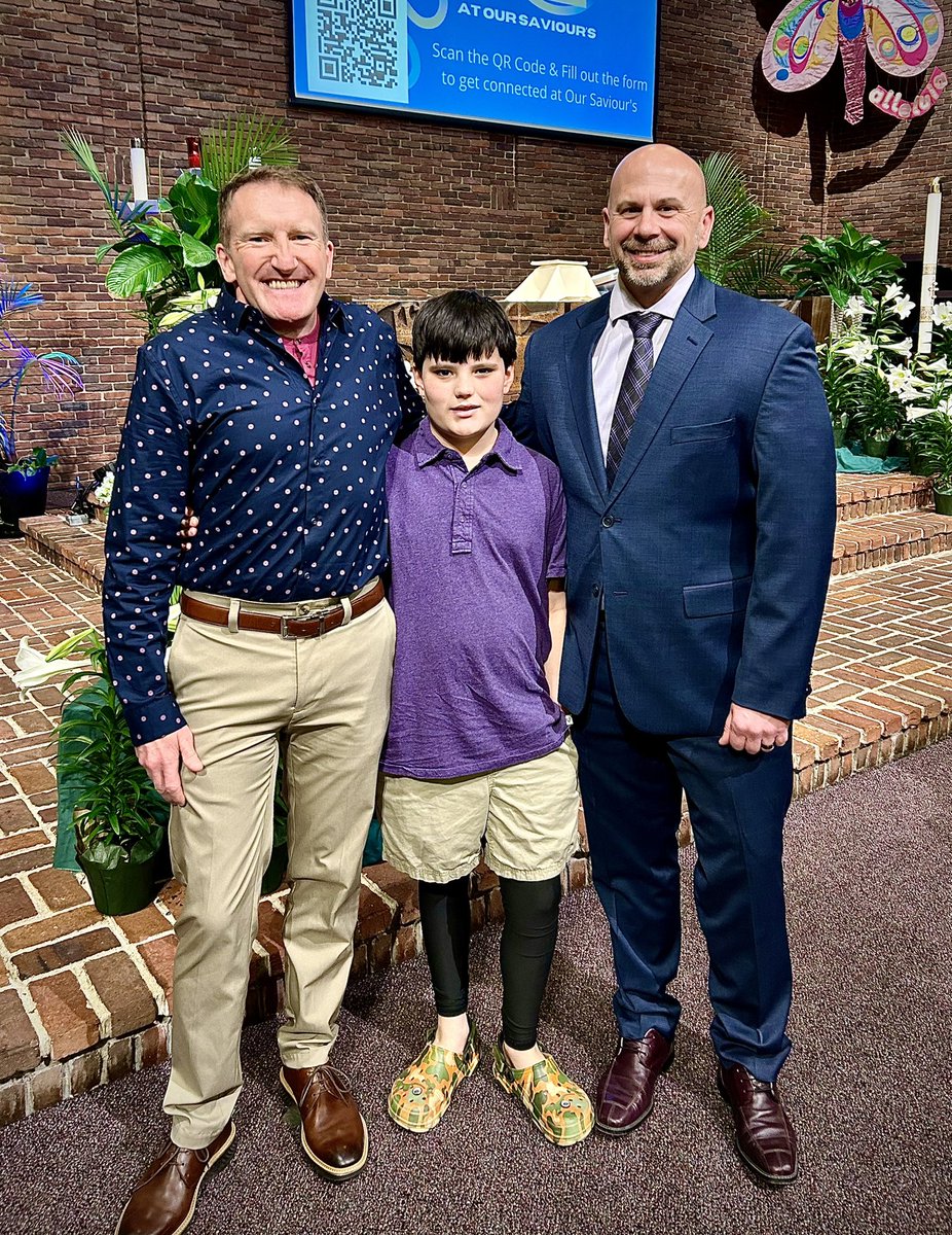 Proof you can be gay and Christian. Happy Easter from our family to those of you who celebrate! ✝️🐣