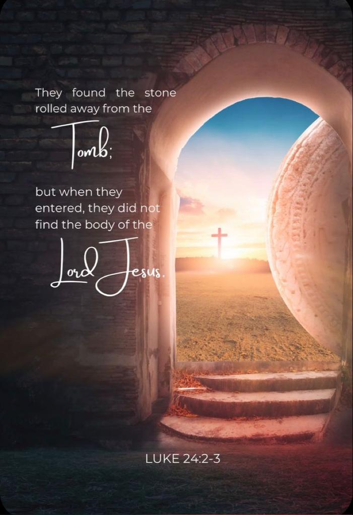 He is the Way! He is the Truth!! He is the Life!!! He is not here, He has risen. Hallelujah 🙌🏾 Happy Easter.🙏🏽🤲🏾 #JesusIsLord!🕊️