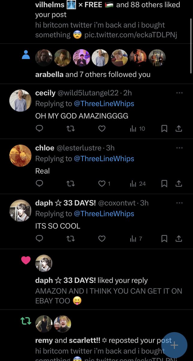 ThreeLineWhips's tweet image. thank you SOOO MUCH for the attention on my last tweet 😭😭 i’m so happy and overwhelmed ilyily
