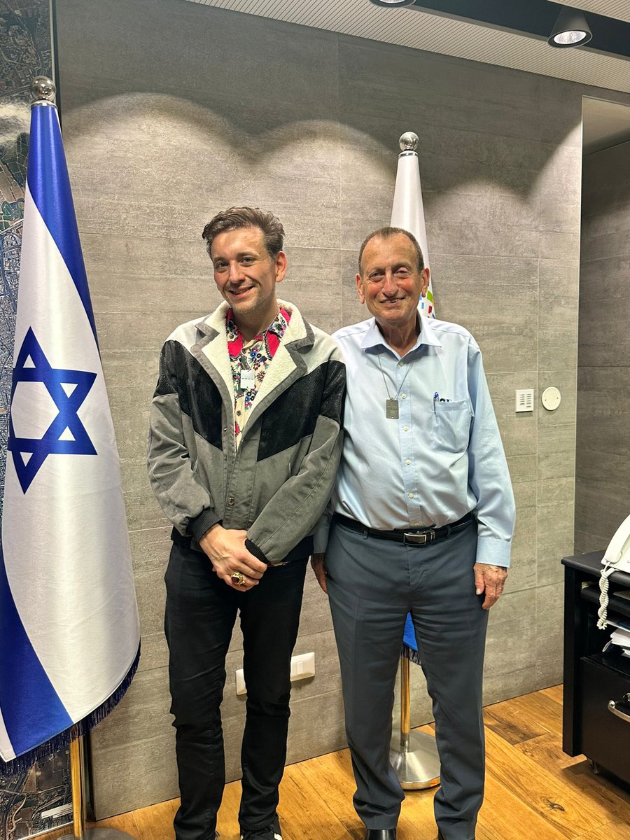 Daniel-Ryan Spaulding is visiting Tel Aviv-Yafo. Daniel is one of Israel's outspoken supporters who is not afraid to express his opinion. Thank you so much for your support and for standing with us !🇮🇱