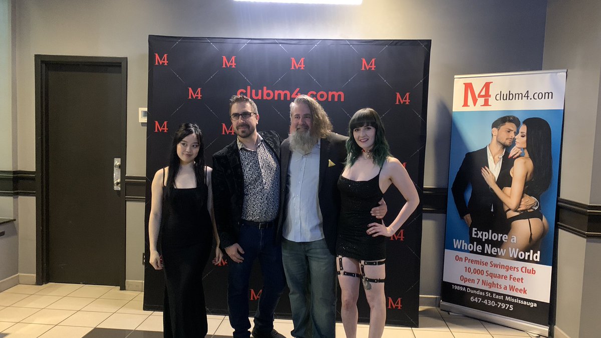 VincentPrycexxx's tweet photo. Awesome night celebrating the release of our very naughty xxx film shot at the amazing @M4Toronto thanking everyone for a spectacular night and incredible film!
@spoolionthenet @FinnBheara @MsDarlingBoo @TheAriaLux @LeafsgirlSteph @AugustKyss @athenasarcadia @CarnalCoupleXXX https://t.co/VpoWnlbDDa