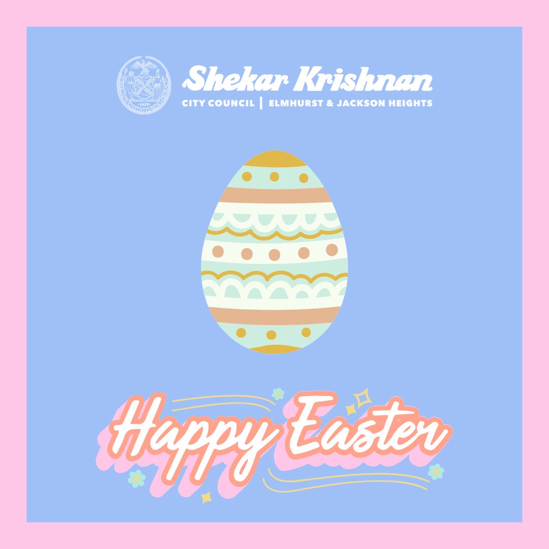 Happy Easter to all who celebrate! May you enjoy your time with family during this time of reflection, renewal, and spring! 🐣🐇💐