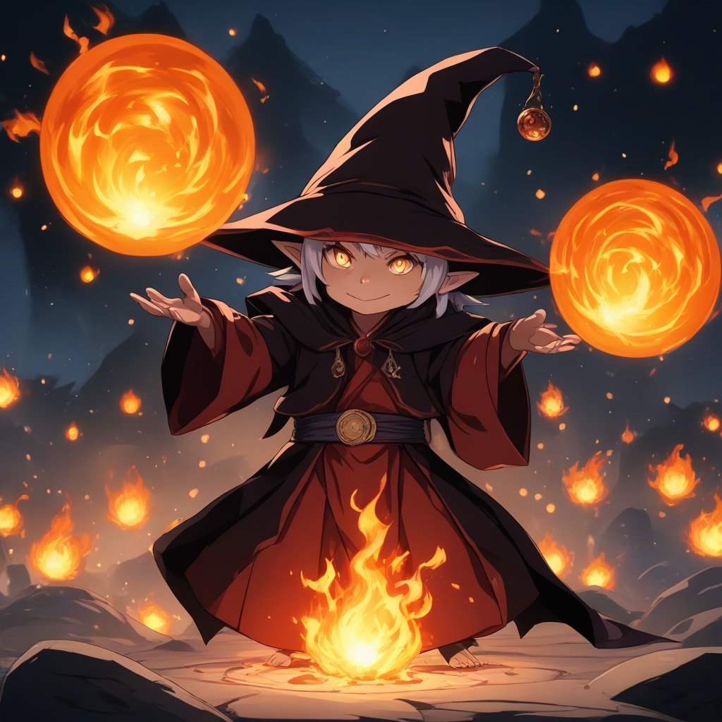 Warlock imp casting fireballs. <a href="/well3official/">WELL3</a> #WELL3 $WELL