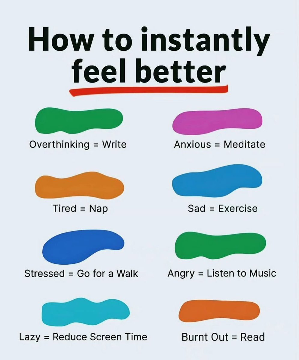 How to instantly feel better