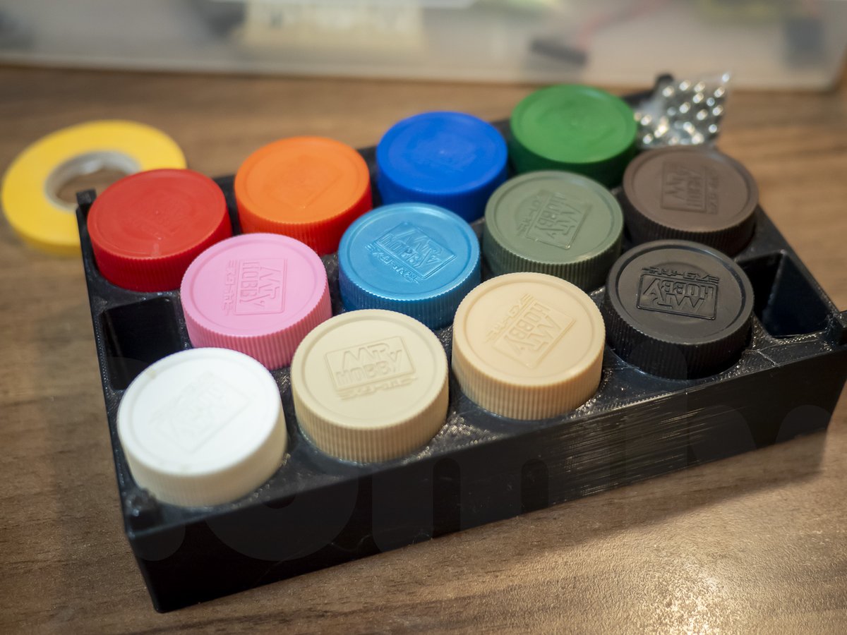 romly2023's tweet image. サクッとアクリジョンケースをモデリングして印刷。こういうのは #3dプリンター の面目躍如よね。
Quickly modeled a case for paints and printed. This type of case is a #3dprinters specialty. #3dprintings