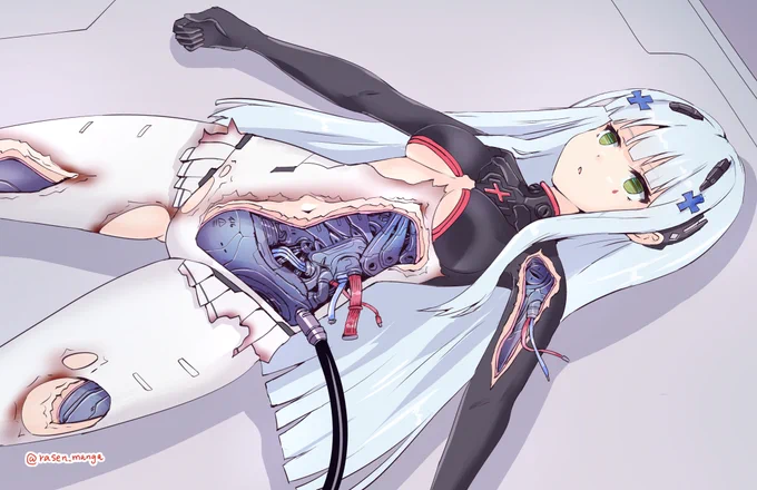 HK416(これは健全ver.)Skebのご依頼ありがとうございました!#ドルフロ 