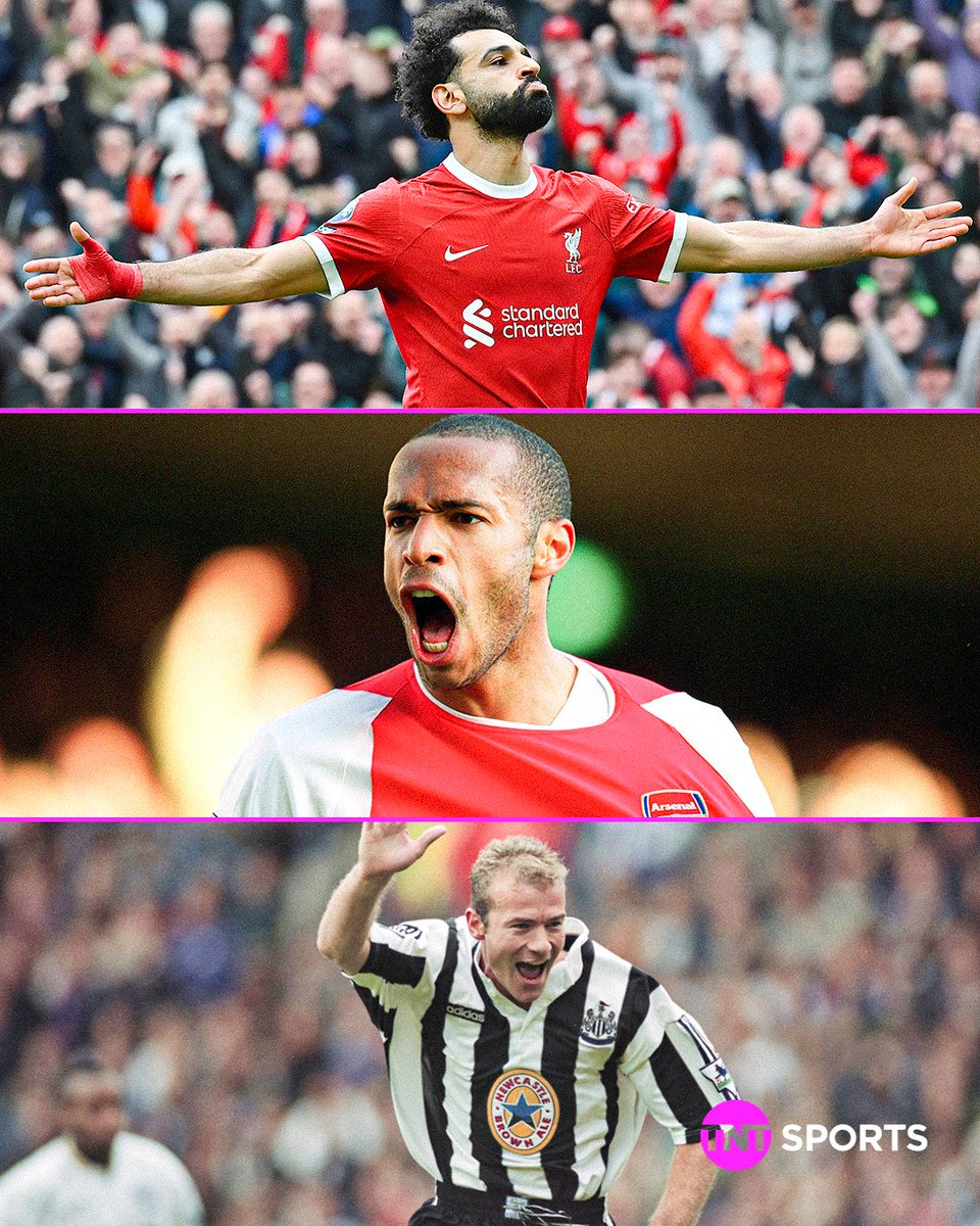 Most Premier League seasons with 25+ goal contributions:

Mo Salah - 7⃣
Thierry Henry - 7⃣
Alan Shearer - 7⃣

The Egyptian King joins an illustrious list ✨
