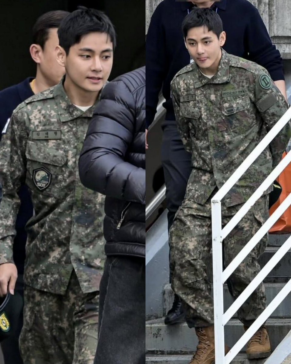 vantelores's tweet photo. I mean when in military, going viral- Only Kim Taehyung can relate. https://t.co/CSjmqlJ2Ga