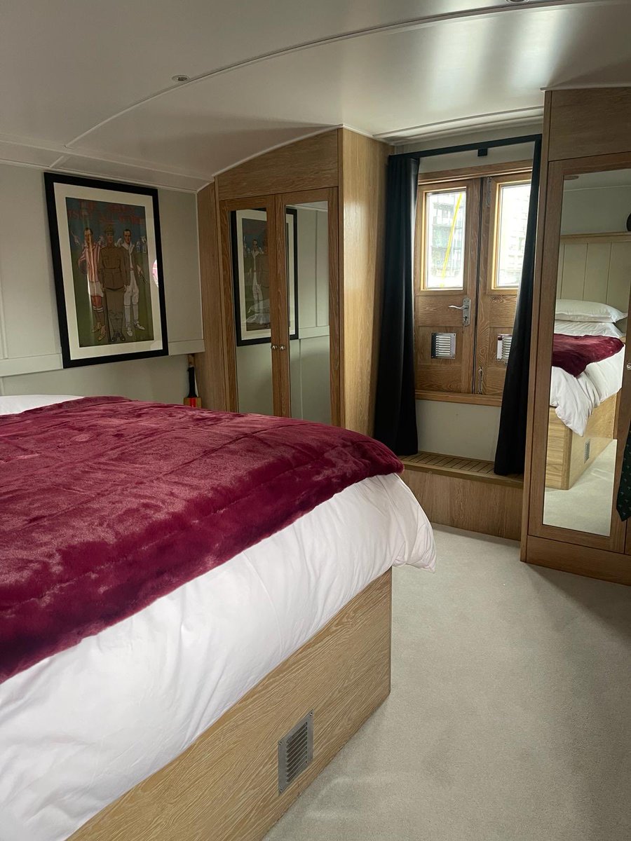 By popular request my bedroom on board!