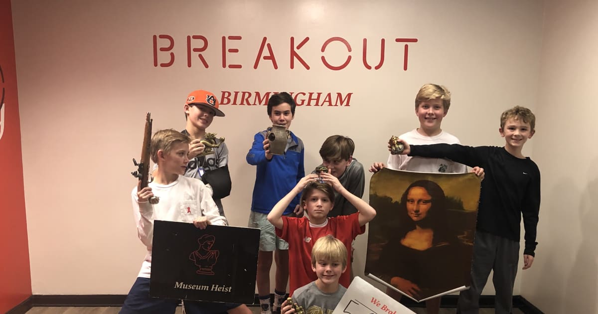 Looking for some family fun? Here's why you should choose Breakout Games, the #1 escape room in Jacksonville!
👨‍👩‍👧‍👦 Games that are fun for all ages.
❌Never play with strangers.
⭐Over 7,000 5-star reviews.
Book your game today at breakoutgames.com. 🔒 #ad