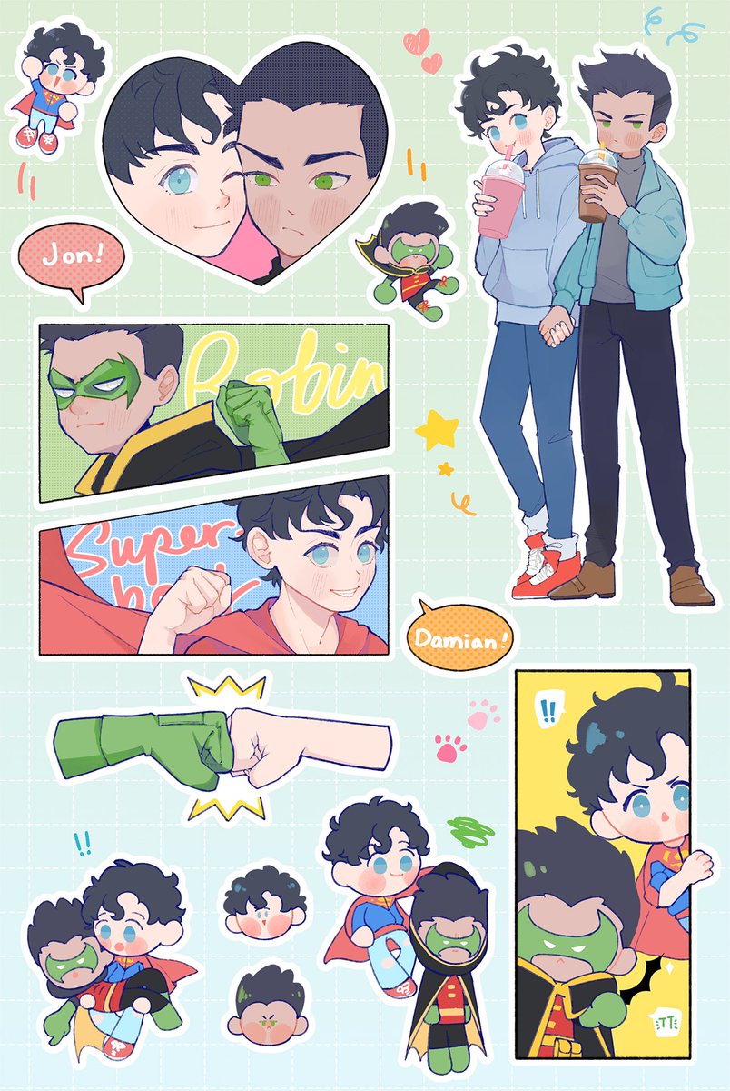 Supersons stickersheet🫴

#jondami #supersons