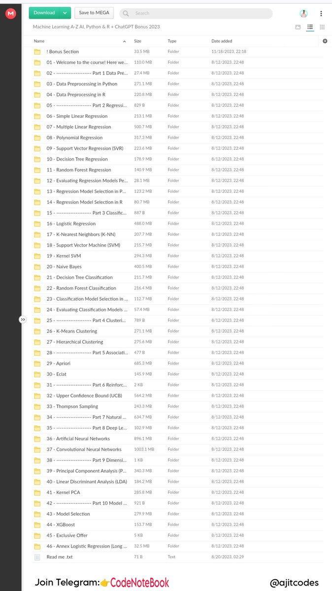 Giveaway Alert!!

I have curated Complete "Data Science" Guide. 

I usually sell for $99 but for the next 12 hours it's FREE.

  Just: 
1. Repost 
 2. Follow
3. Like &amp; Comment [Data]