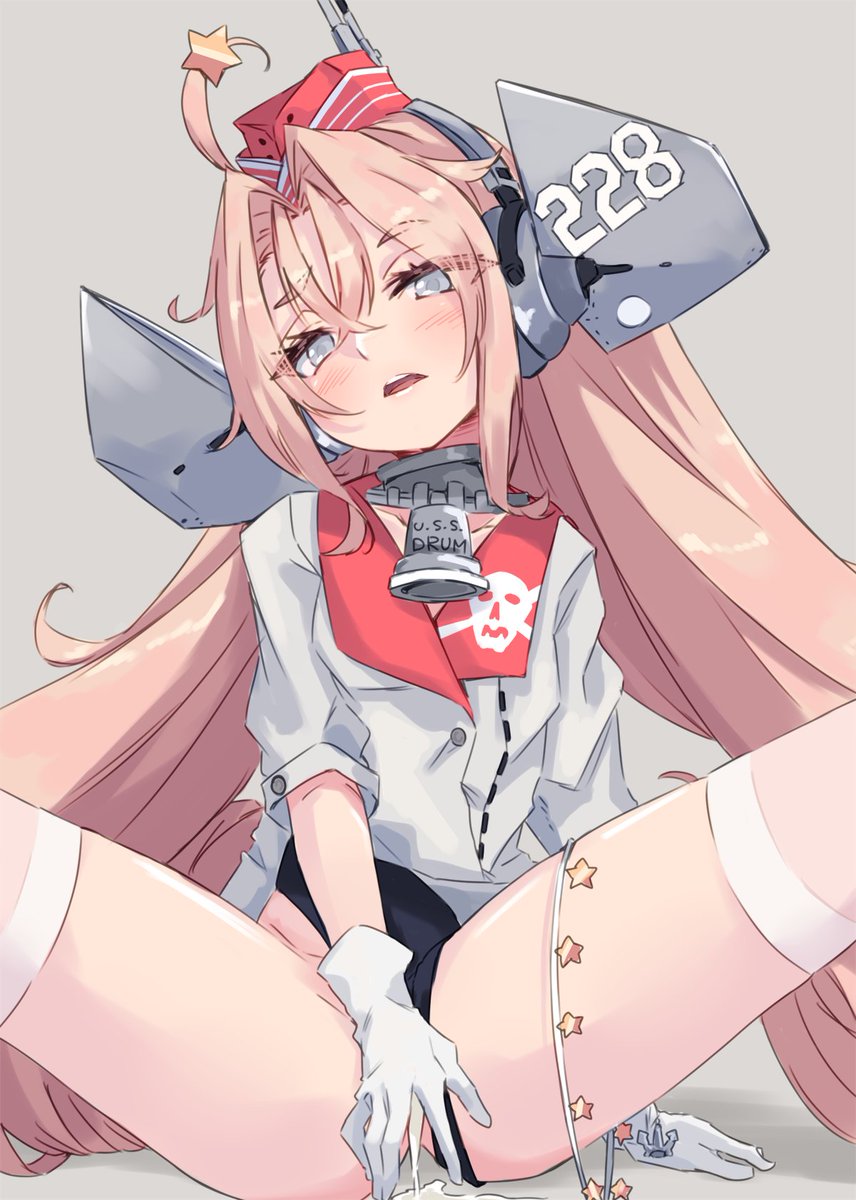 着任してないけど描いていいよって神に赦されたのでえっちなドラムちゃん描きました。 