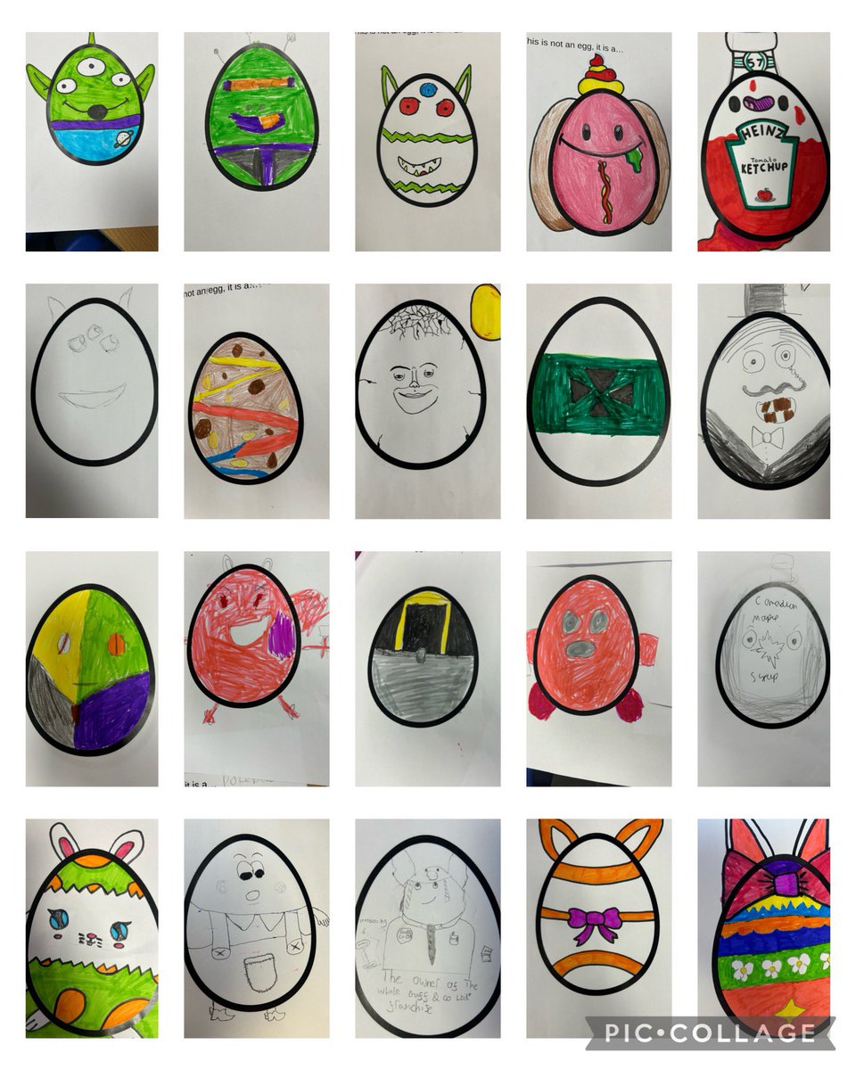 Happy Easter from us all in Year 6 @Shoreside1234 it’s not an egg it’s… which is your favourite?! 🐣