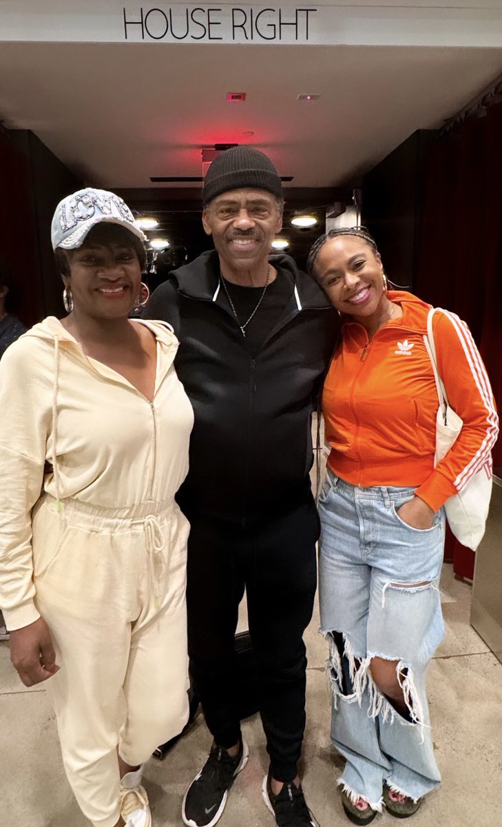 Thank you to my other dad @RL_Studios for coming out to support me last night. Truly meant the world to me that you landed in ATL and made time to show up for me. My heart is full.🤎🌹
