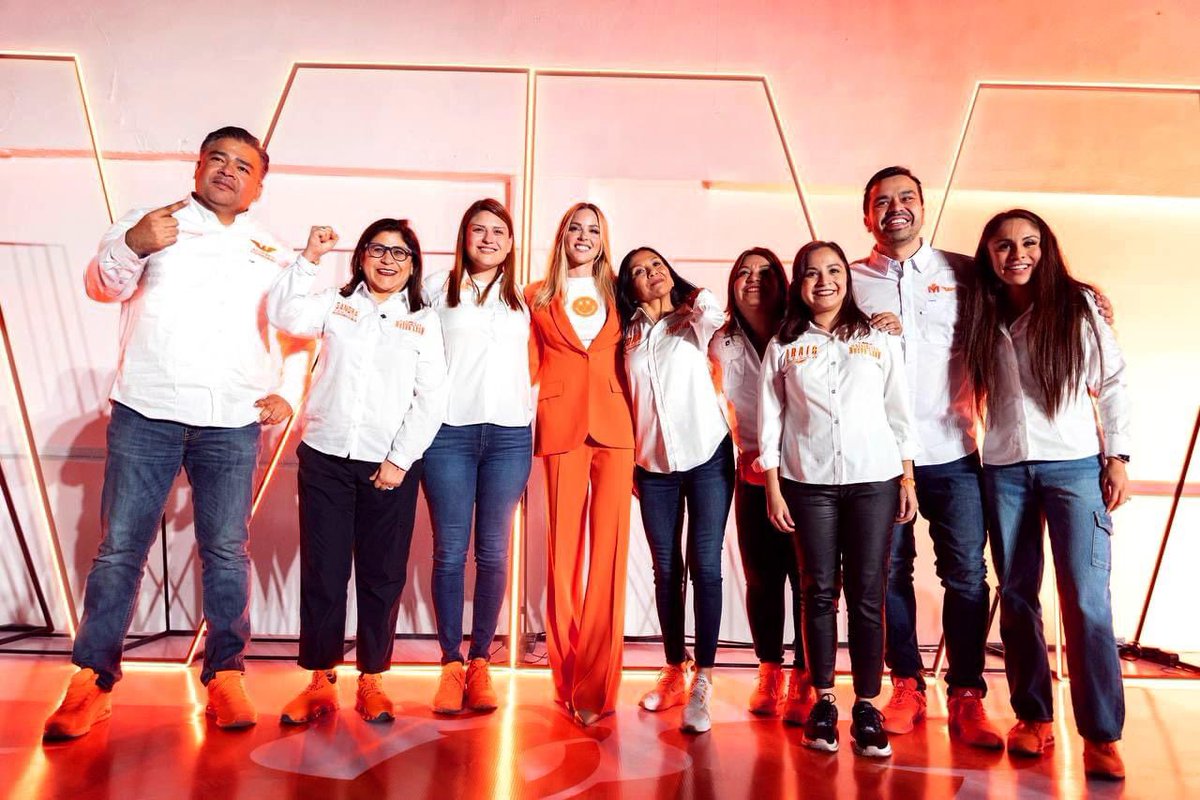 Gracias a todas las personas que me acompañaron a mi arranque de campaña.🧡⚡️ Estoy preparada para ser tu alcaldesa, Monterrey 🙌🏼💪🏼
