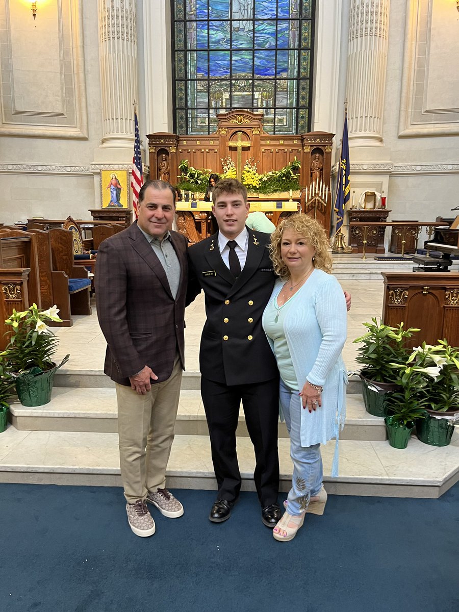 Happy Blessed Easter to you and your families. Greetings from the United States Naval Academy Chapel where we celebrated Easter Mass.