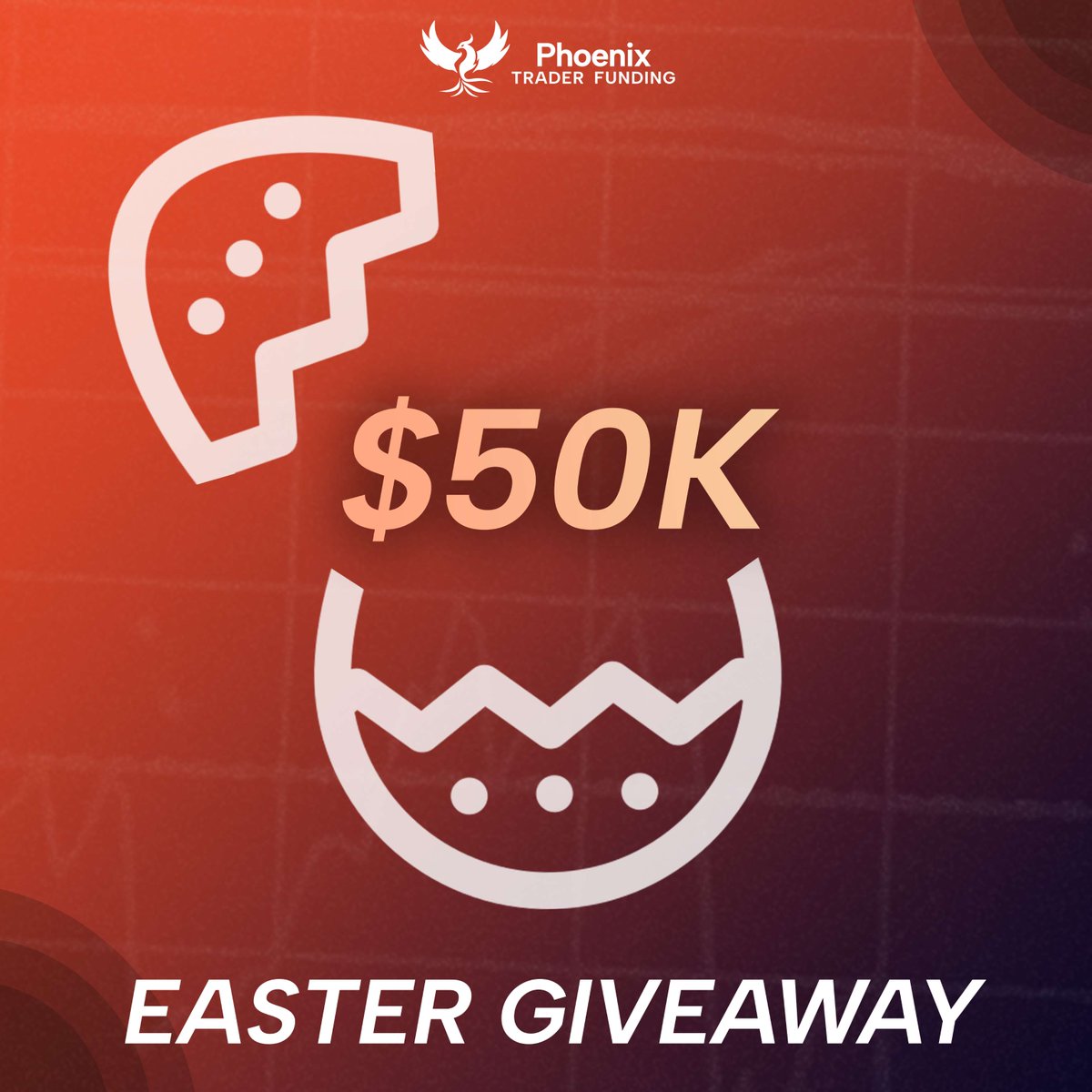 Phoenix Trader Funding (@phoenixfunding) on Twitter photo 🥚Happy Easter !
To celebrate we are giving away a $50K Classic account!
To join :
- 👍Like & Follow <a href="/phoenixfunding/">Phoenix Trader Funding</a>
- 🏷️Tag 3 Traders
That's it, the winner will be announced in a week !
Good luck and enjoy this time with your family 🥚Happy Easter !
To celebrate we are giving away a $50K Classic account!
To join :
- 👍Like & Follow <a href="/phoenixfunding/">Phoenix Trader Funding</a>
- 🏷️Tag 3 Traders
That's it, the winner will be announced in a week !
Good luck and enjoy this time with your family