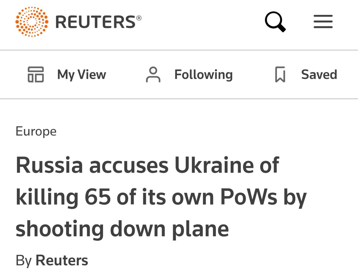 Two months after claiming that the shot down #IL76 was transporting Ukrainian PoWs, russia has failed to provide any proof for their claims or return the remnants to Ukraine.

When russia speaks, russia lies. But this was an especially sinister lie.