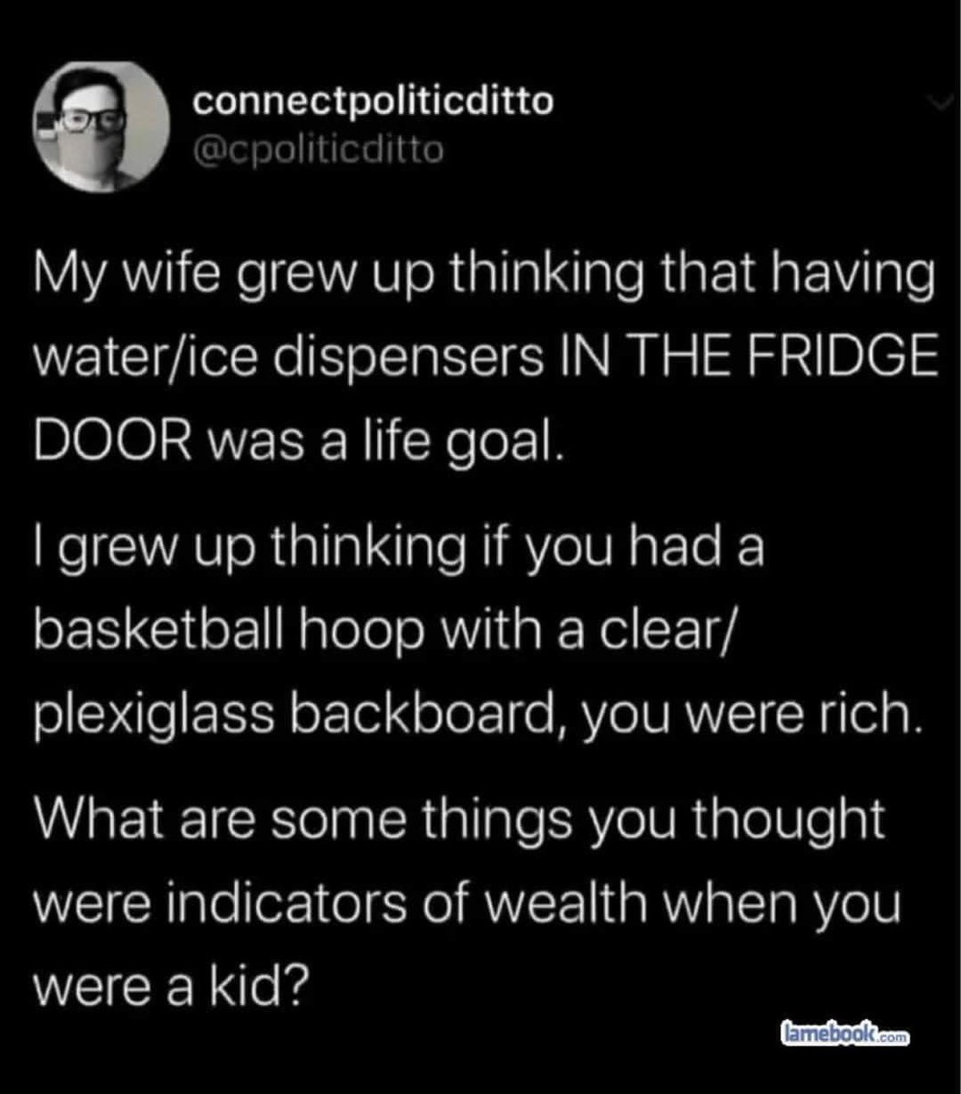 FOR ME?
When I observed children who didn’t have to work to contribute to the nuclear family’s income in order to pay household bills!

Understand that we each have our own stories… Acceptance and understanding doesn’t require that those stories be the same!
#OriginStories…