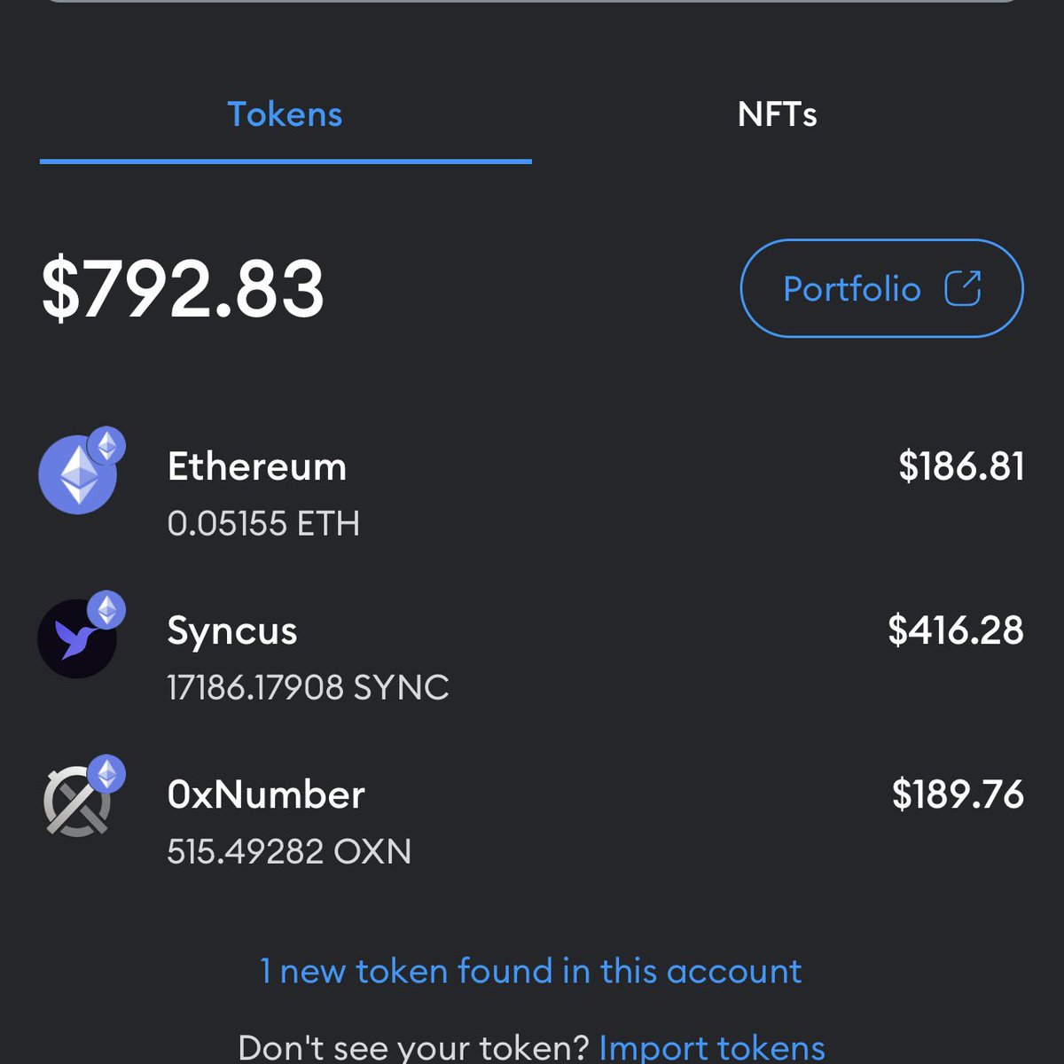 theycallmeferal's tweet photo. My #metamask wallet snapshot as of 03/31 - “ IF YOU WANTED AN ENTRY INTO $CULO OR $SYNC, NOW IS THAT TIME”
.
$avax $bamboo $tech $bear $woof $kong $td $wolf #landwolf $eth $sync #syncus $oxn $culo $matic $ftm #MemeCoinSeason #crypto #degen #easter https://t.co/nuXXSyIVIH