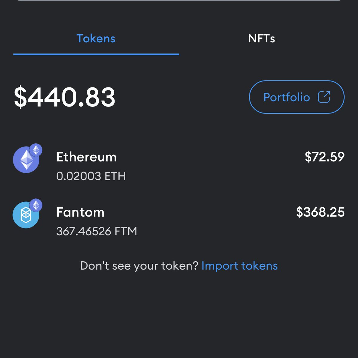 theycallmeferal's tweet photo. My #metamask wallet snapshot as of 03/31 - “ IF YOU WANTED AN ENTRY INTO $CULO OR $SYNC, NOW IS THAT TIME”
.
$avax $bamboo $tech $bear $woof $kong $td $wolf #landwolf $eth $sync #syncus $oxn $culo $matic $ftm #MemeCoinSeason #crypto #degen #easter https://t.co/nuXXSyIVIH