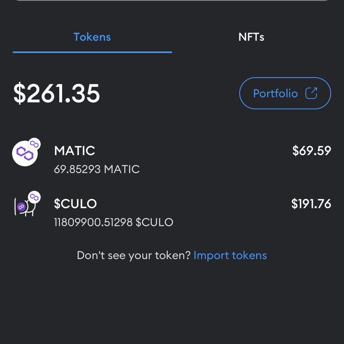 theycallmeferal's tweet photo. My #metamask wallet snapshot as of 03/31 - “ IF YOU WANTED AN ENTRY INTO $CULO OR $SYNC, NOW IS THAT TIME”
.
$avax $bamboo $tech $bear $woof $kong $td $wolf #landwolf $eth $sync #syncus $oxn $culo $matic $ftm #MemeCoinSeason #crypto #degen #easter https://t.co/nuXXSyIVIH