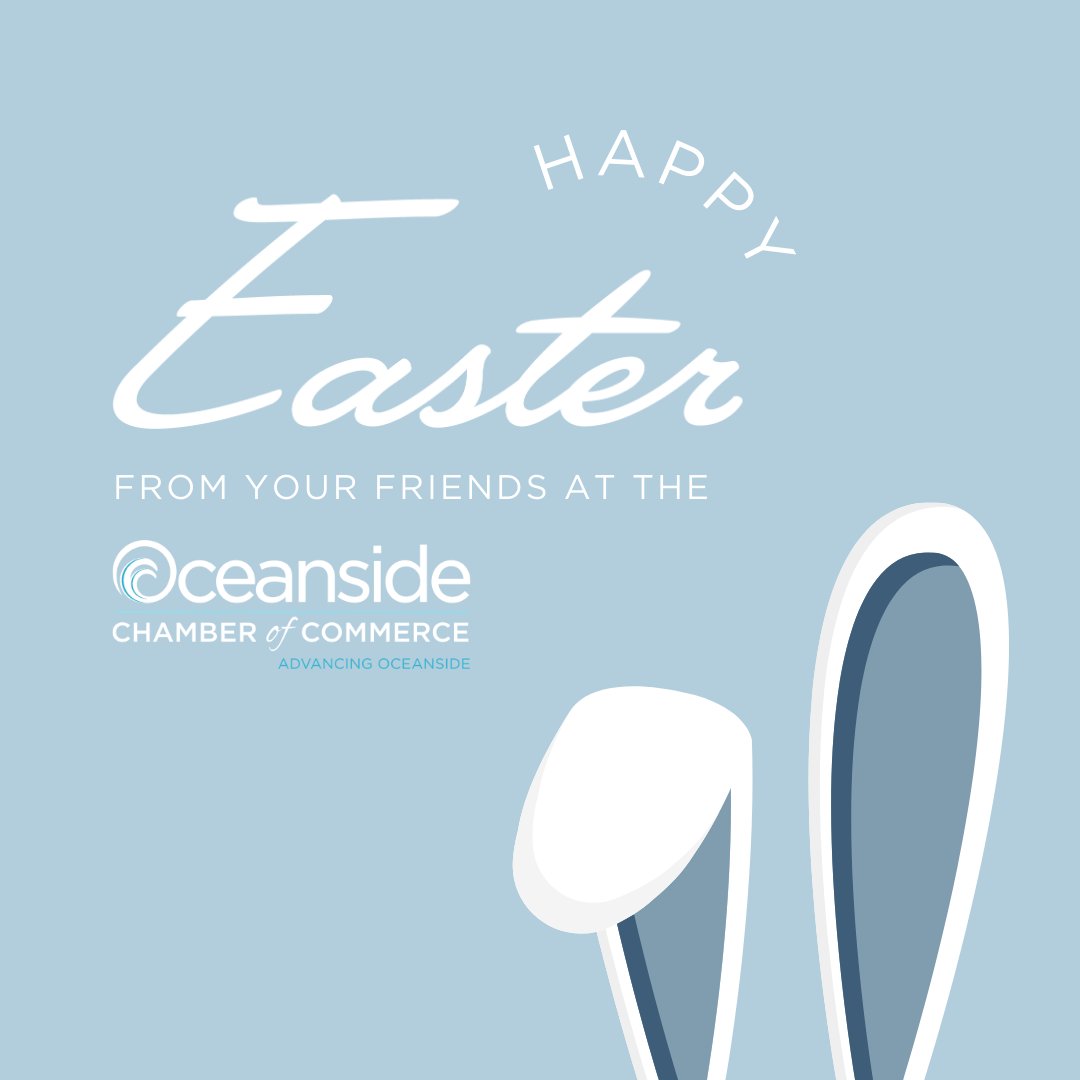 I was going to tell you a joke about an egg, but it's not all it's cracked up to be. Happy Easter from your friends at the Oceanside Chamber of Commerce!!