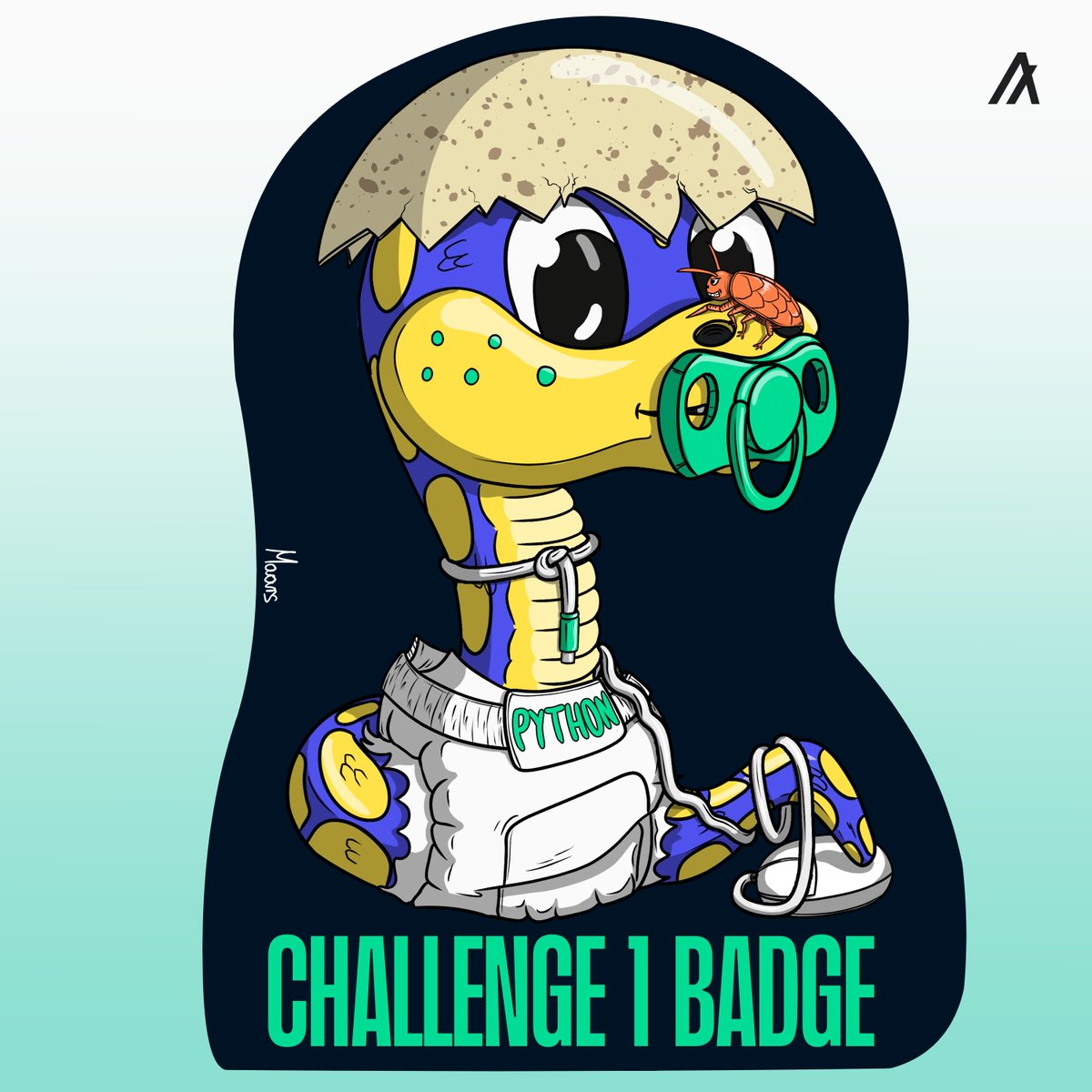 algodevs's tweet image. We're egg-cited to launch the Python edition of the #AlgoCodingChallenge!

For the April challenge, the certificate of completion NFTs are commissioned by @MaarsComics. They are to dye for 😏

Here's a sneak peek and happy Easter 🥚

Volume II starts April 2.