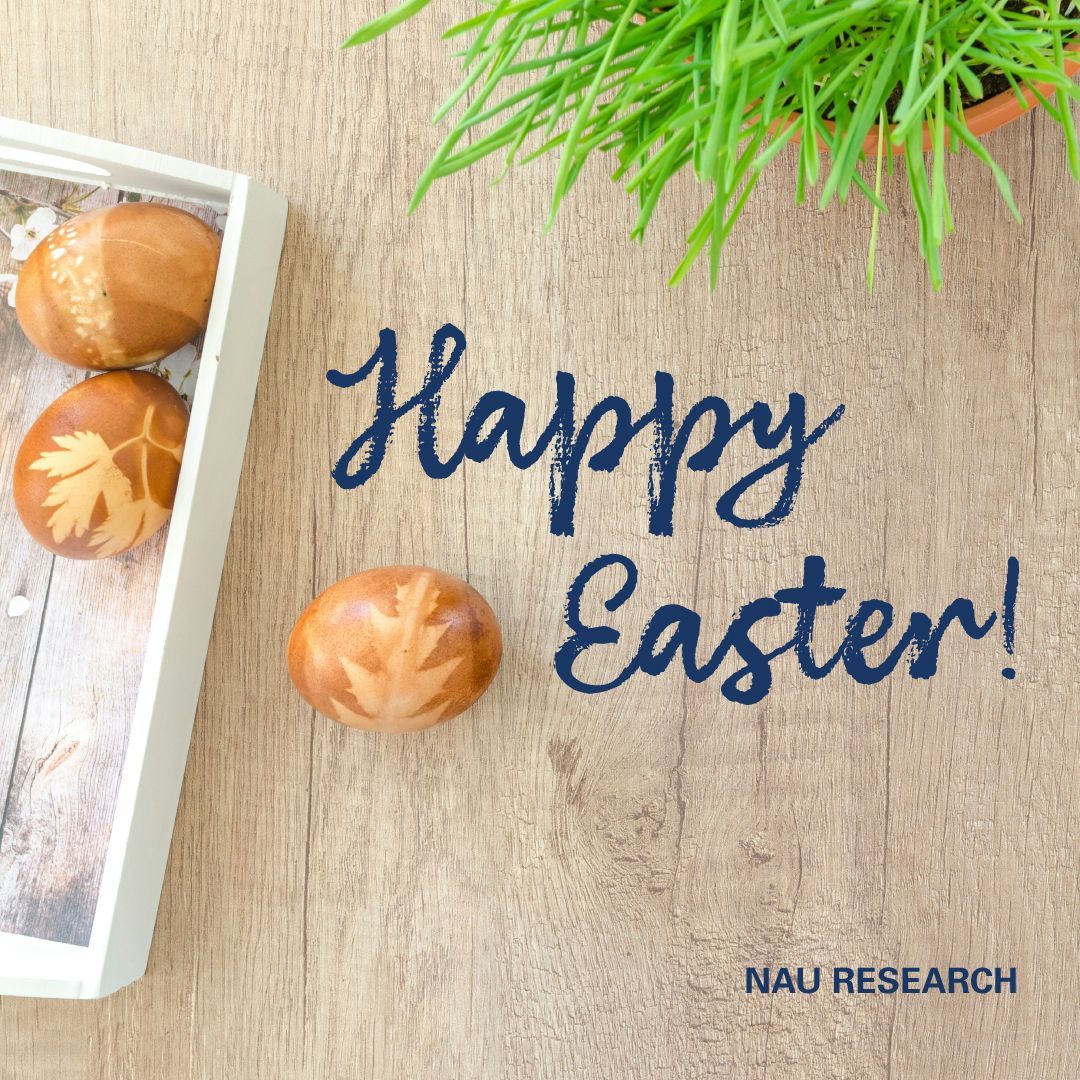 Happy Easter! 🥚 #nauresearch #happyeaster #easter