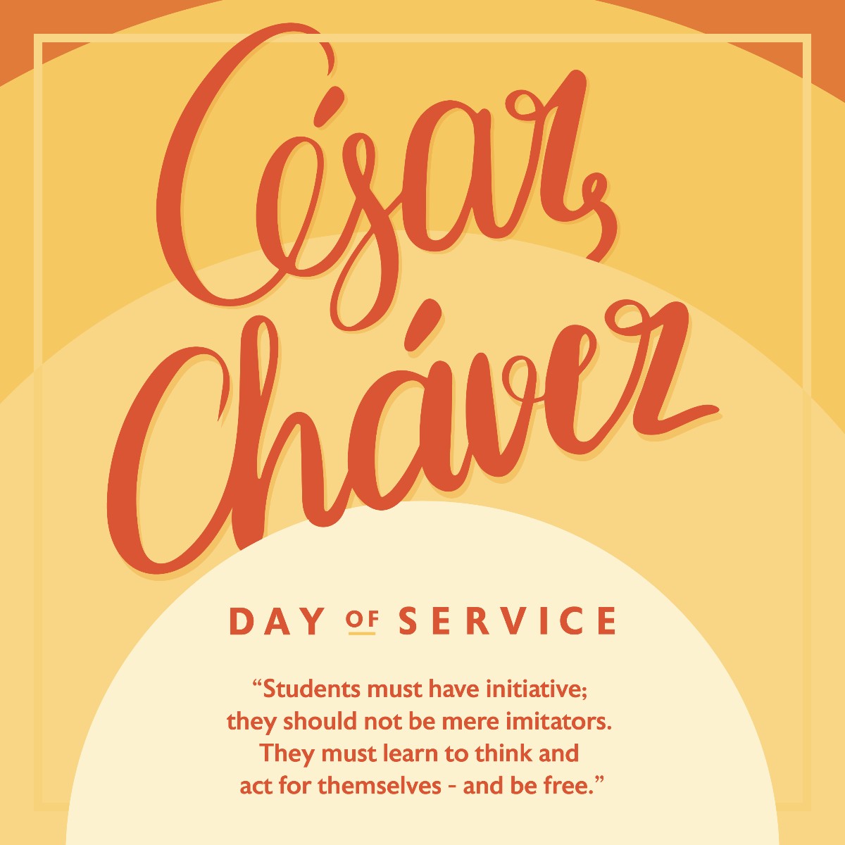 #CesarChavezDay reminds us of his extraordinary efforts to organize his community, and his fight for better labor conditions rendered him a champion of civil rights. We encourage you to take a page from his book and stand for justice.