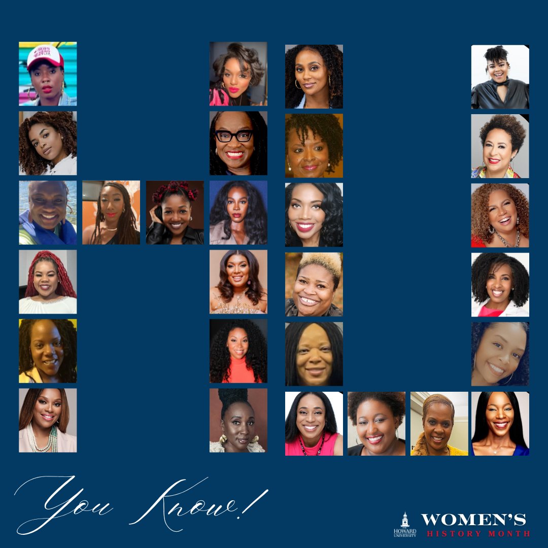 As Women's History Month comes to a close, we stand in awe of these women who YOU said are making history! We spotlight the incredible women across the globe whose courage, resilience, and strength continue to break barriers and forge new paths. #WHM #HowardWomenMakeHistory