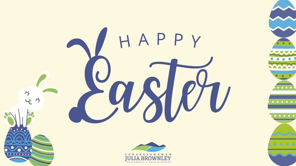 Happy Easter to all who celebrate across #VenturaCounty and the Conejo Valley! May this special time of hope, rebirth, and renewal bring peace and joy to you and your loved ones. 🐣🐰