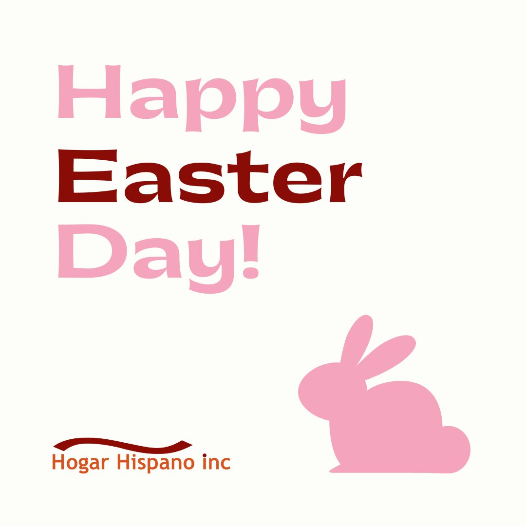 🐰 Wishing you a joyful Easter from all of us at Hogar Hispano Inc.! 
May your day be filled with love, hope, and the warmth of family and friends. 🌷🐣

#HappyEaster #HogarHispanoInc