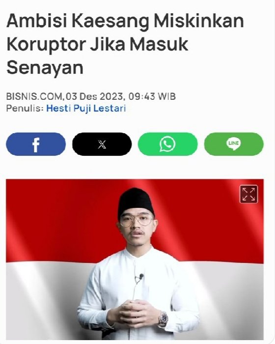 Keren sih ambisinya Tetapi ada yg percaya apa Tidak dgn statementnya.. Klu sy tdk percy sm sekali Ngedabrus..