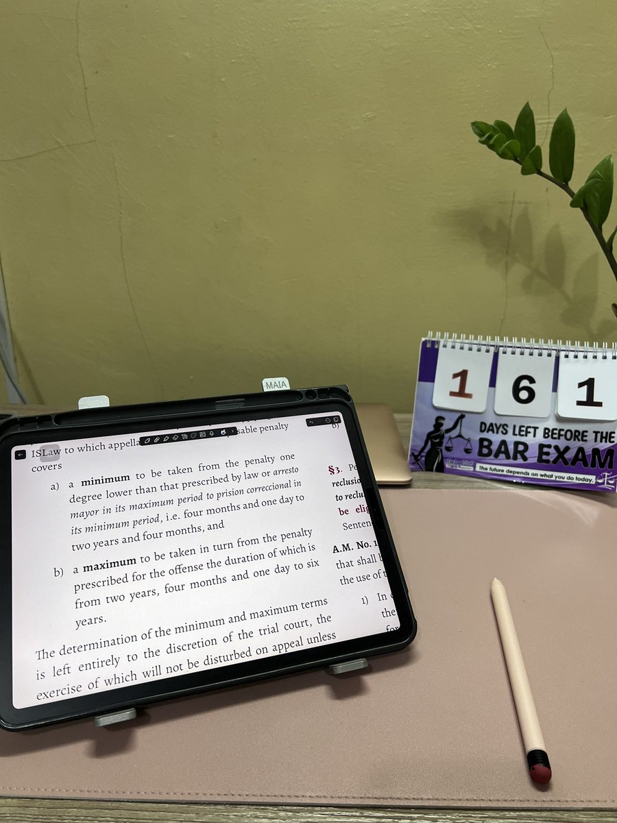 MaldosLovely's tweet photo. Day 3 of serious and intentional bar review
Thank You Lord ๐๐ผ
โ
27 pages Criminal Law
โ
2 video lectures
โ
daily planner - sched. complete
Am so happy.. โบ๏ธ
#SyllabusBasedStudyTracker
#OneStepAtATime
#BarReview2024
#SmallStepsEveryday
#StudyAccountability https://t.co/C9nbTcqxkf