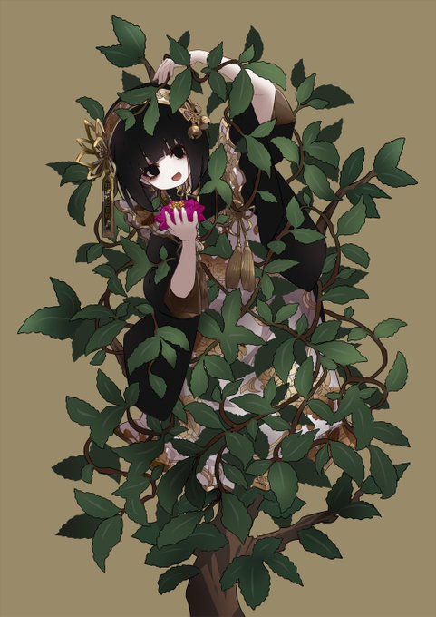 「1girl vines」 illustration images(Latest)